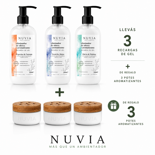 Nuvia Home — Gel Purificador de Aromas
